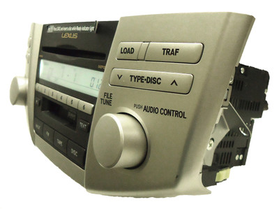 2005 - 2009 Lexus RX330 RX350 Radio CD Player 6 Disc Changer P6863 AP6867