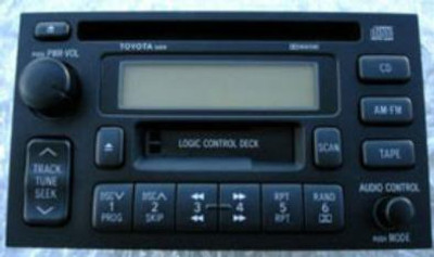 1990 - 2002 Toyota Radio CD  and Cassette Player 16810