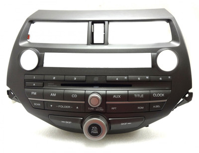 08 09 10 Honda ACCORD FACTORY CAR Radio MP3 MP 3 CD CHANGER Player 4BA0 39171-TA0-A01 2008 2009 2010 w/Trim