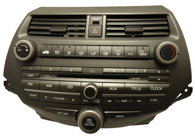 HONDA Accord Radio Stereo 6 Disc Changer CD Player 3BAB OEM 2008 2009 2010 2011 2012 w/Trim & AC