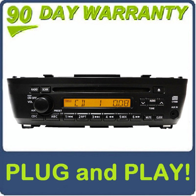 00 01 02 03 04 05 06 Nissan Sentra OEM AM FM Radio Stereo Single CD Player AUX Remote Changer Controls 4 Speaker 100 Watt System CY620 CY08B