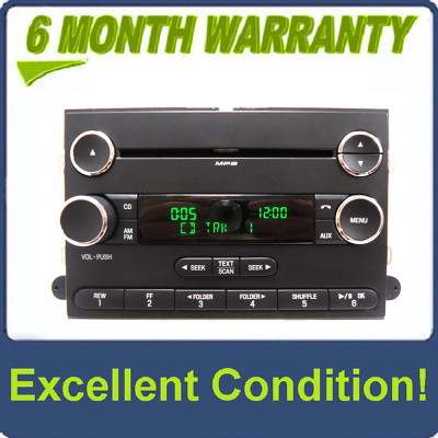 2007 - 2009 Ford Lincoln Mercury OEM MP3 AUX CD Player Radio Stereo AM FM Receiver