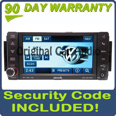 2008 - 2011 Volkswagen ROUTAN OEM MyGig RHR High-Speed Navigation Radio Receiver