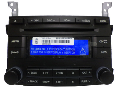 NEW HYUNDAI Veracruz Infinity Radio Stereo 6 Disc Changer MP3 CD Player XM Satellite 2009 2010 2011 2012 961303J250