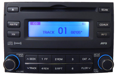 Hyundai ELANTRA Radio XM Satellite MP3 CD Player