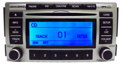 HYUNDAI Santa Fe Radio Stereo MP3 6 CD Player XM Satelite Radio Bluetooth 2010 2011 2012