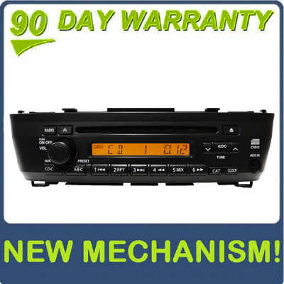 Remanufactured 00 - 06  Nissan Sentra OEM AM FM Radio Stereo Single CD Player AUX Remote Changer Controls 4 Speaker 100 Watt System