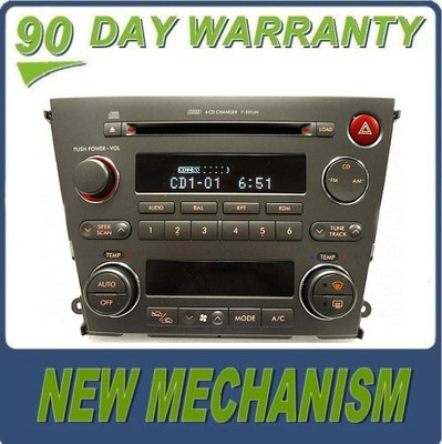 Remanufactured P201uh 2005 06 Subaru Legacy Radio 6 Cd Changer Cd
