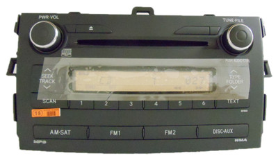 Brand New Toyota Corolla FM AM Satellite Radio CD Player