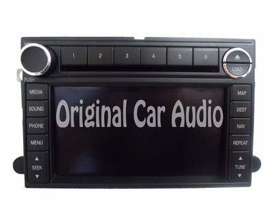 NEW 2008 2009 FORD Fusion MERCURY Milan NAVIGATION Touch Screen Radio AUX MP3 6 Disc CD Changer Player Stereo 08 09