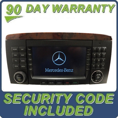 2006 - 2008 MERCEDES-BENZ R CLASS OEM Command Radio CD Player LCD Display Screen Monitor