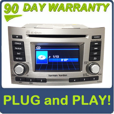 13 14 Subaru Legacy HD HARMAN KARDON Radio Satellite MP3 WMA CD Player  PE658U1