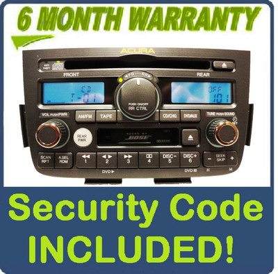 Acura 2003 Radio Code