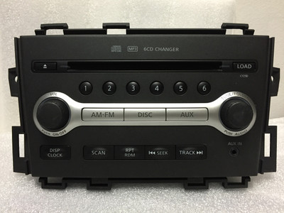 NEW 2009 - 2010 Nissan MURANO OEM AM FM Radio Stereo AUX MP3 6 Disc CD Changer Receiver CY25D