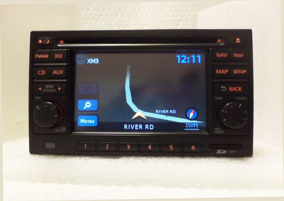 2013 - 2014 NISSAN Navigation GPS AM FM SAT Radio Stereo LCD Display Screen Monitor Mp3 CD Player