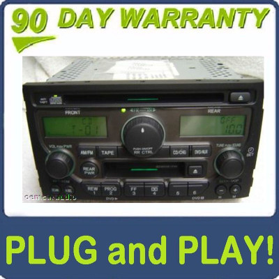 Honda Radio Cassette Tape CD Player Entertainment DVD AUX