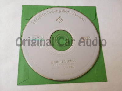 Acura Honda Satellite Navigation System GPS DVD Drive Disc BM515AO Ver. 4.62