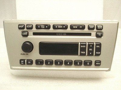 2000 - 2002 Lincoln LS Audiophile Radio 6 CD Changer, YW4F-18C815-BC, YW4F1C815BC, YW4F 18C815 BC
