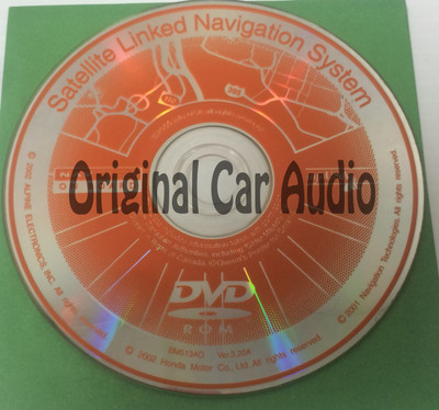 Acura Honda Satellite Navigation System GPS DVD Drive Disc BM513AO Ver. 3.20A