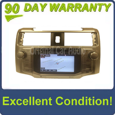 2014 2015 Toyota 4Runner OEM Navigation GPS Touch Screen Bluetooth Radio AM FM HD CD Player 57079
