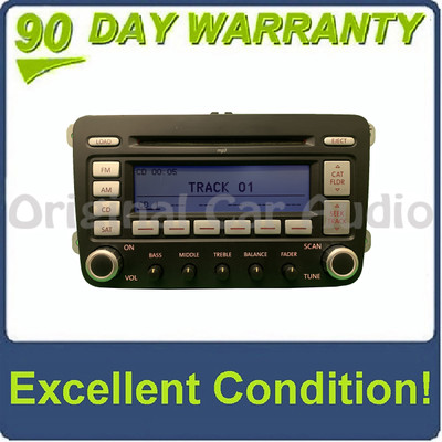 VOLKSWAGEN VW Jetta Passat Rabbit Golf GTI EOS Radio Stereo 6 Disc Changer CD Player 2006 2007 2008 2009 1K0 035 180 1K0035180