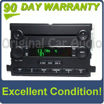 2004 2005 2006 Ford Mercury F-150 Freestyle Mustang Montego OEM AM FM CD Player Receiver