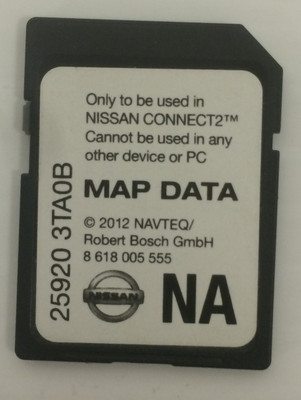 Nissan SD Map CARD OEM NAVTEQ 25920 3TA0B