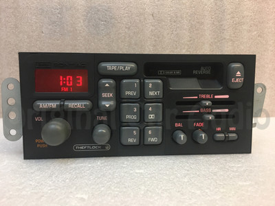 1996 - 2000 Pontiac AM FM Cassette Radio Sunfire Bonneville Firebird Grand Prix