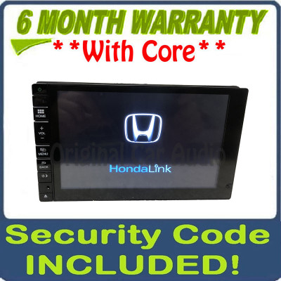2015 - 2016 Honda CRV OEM Touch Screen Bluetooth Non-Navigation AM FM XM Radio Receiver 9XN3