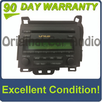 2011 - 2014  Lexus CT200H Hybrid OEM AM FM Single CD Radio 518B0