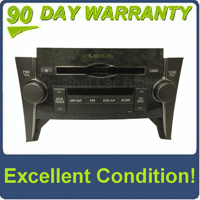 2007 - 2009 Lexus LS460 OEM Pioneer Premium 6 CD AM FM Radio Receiver P1813 Grey Finish