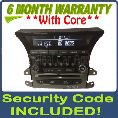 2013 - 2015 Honda Pilot OEM DVD Navigation AM FM Radio CD Player 2TV0
