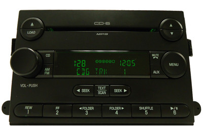 REMANUFACTURED 2007 2008 08 07 Ford F250 F350 Focus Radio MP3 6 Disc CD Changer 7S4T-18C815-CB, 7S4T-18C815-CA