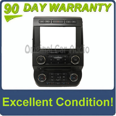 2017 - 2018 Ford F250 F350 Super Duty 8" Radio Dual Zone Climate Control Panel BEZEL ONLY