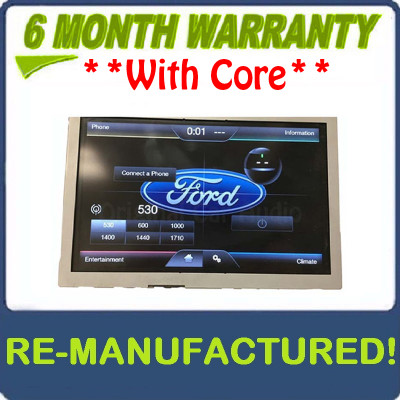 REMAN 2013 - 2015 Ford F250 F350 OEM 8" Sync 2 Radio Information Touch Screen Display Monitor