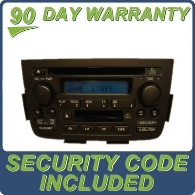 Acura MDX Radio Tape CD Player 2PF0 2001 2002 2003 2004