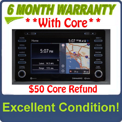 2017 - 2019 Toyota Sienna OEM Navigation Gracenote XM HD Radio Receiver