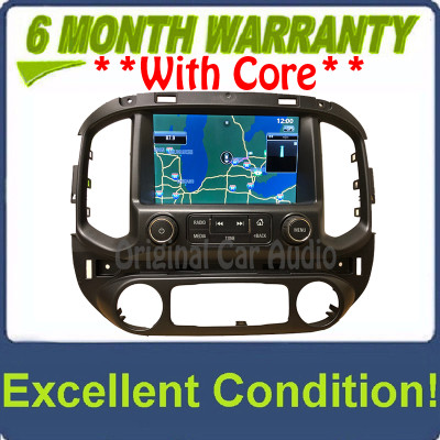 2015 - 2016 GMC Canyon OEM 8" Touch Screen Radio Display Control Panel