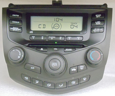 2003 2004 2005 2006 2007 Honda Accord Radio CD Player 2AA0