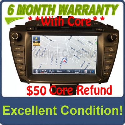 2014 - 2015 Hyundai Tucson OEM BlueLink Touch Screen Navigation Bluetooth Multi Media HD Radio Receiver