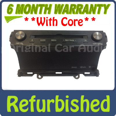 Refurbished 2017 - 2018 Lexus IS200T IS300 IS350 OEM Single CD Gracenote XM HD Radio Receiver