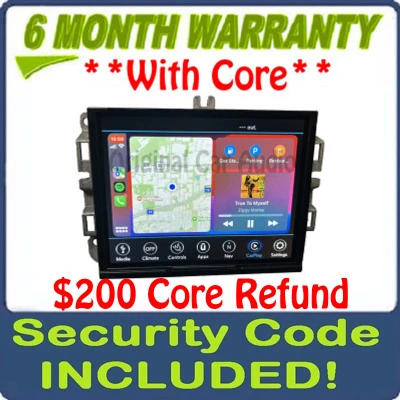 2017 - 2019 Ram Jeep Grand Cherokee OEM Uconnect 8.4 4C UAQ VP4 RA4 Navigation Multi Media Receiver