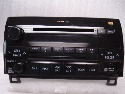 Toyota Tundra Sequoia Radio MP3 6 Disc CD Changer 86120-0C191