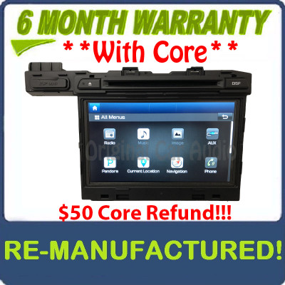 RE MANUFACTURED 2015 Hyundai Sonata OEM Navigation Display Screen CD player Receiver