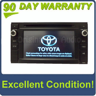 Refurbished 2014 - 2019 Toyota Tacoma OEM SAT Radio MP3 Bluetooth CD Player 510078, 57089, 510100, 510403
