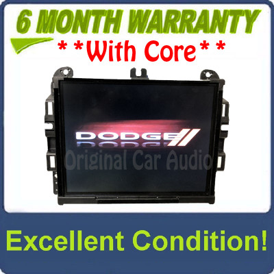 2016  Dodge Durango OEM VP4 RA4 NA Touch Screen Navigation System U Connect Multi Media Receiver