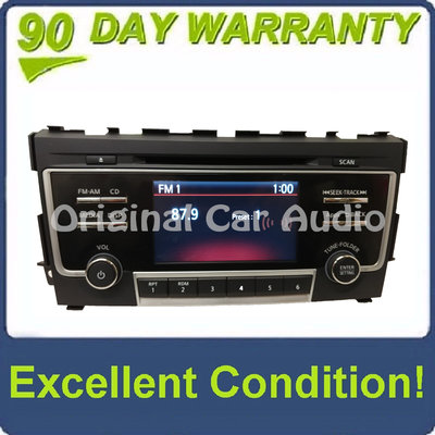 2015 2018 Nissan ALTIMA OEM NissanConnect AM FM Radio CD Player