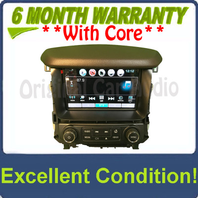 2015 - 2020 Chevrolet Chevy GMC Tahoe Suburban Yukon OEM Infotainment Pop Up Screen Radio Display Receiver RSE - BLUE