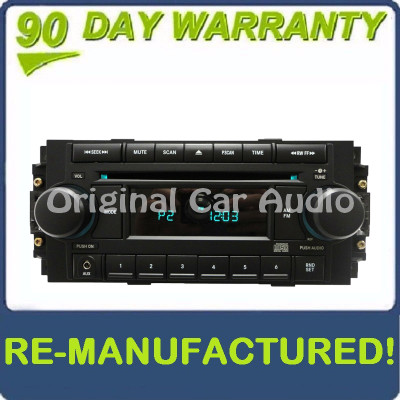 Remanufactured 2005 - 2008 Chrysler Jeep Dodge OEM Radio Aux CD Player Receiver