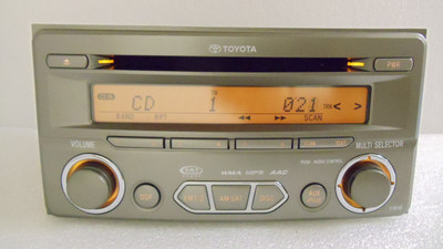 Toyota Celica Scion Echo Radio SAT AUX CD Player PT546-52090 2000-2010